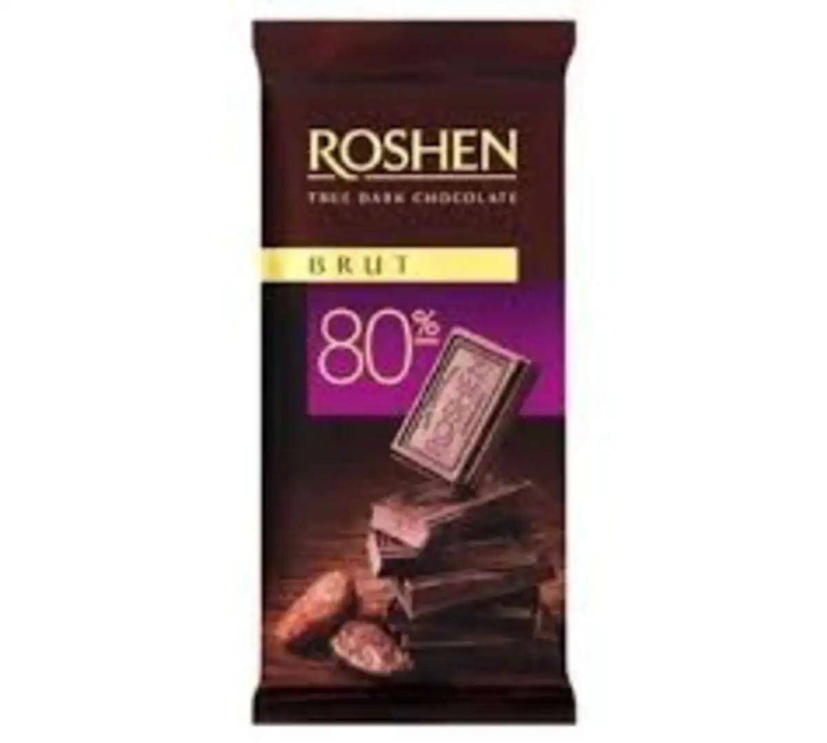 ROSHEN TRUE DARK BRUT 80% 85 GR