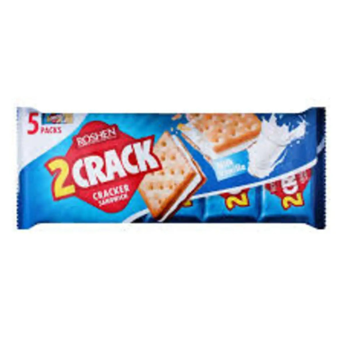 PEC 2CRACK MILK VANILLA 190 GR