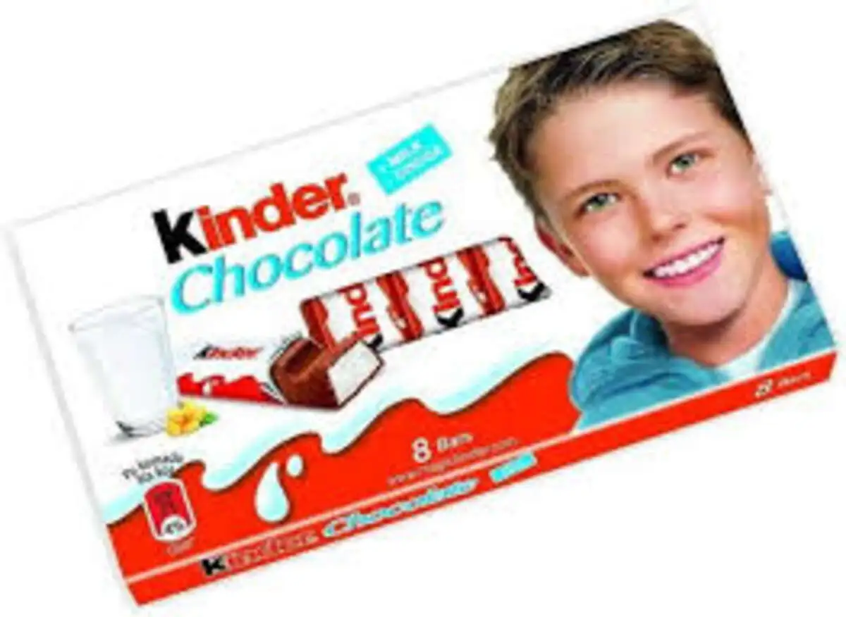 KINDER CHOCOLATE 8BARS 100GR 7616