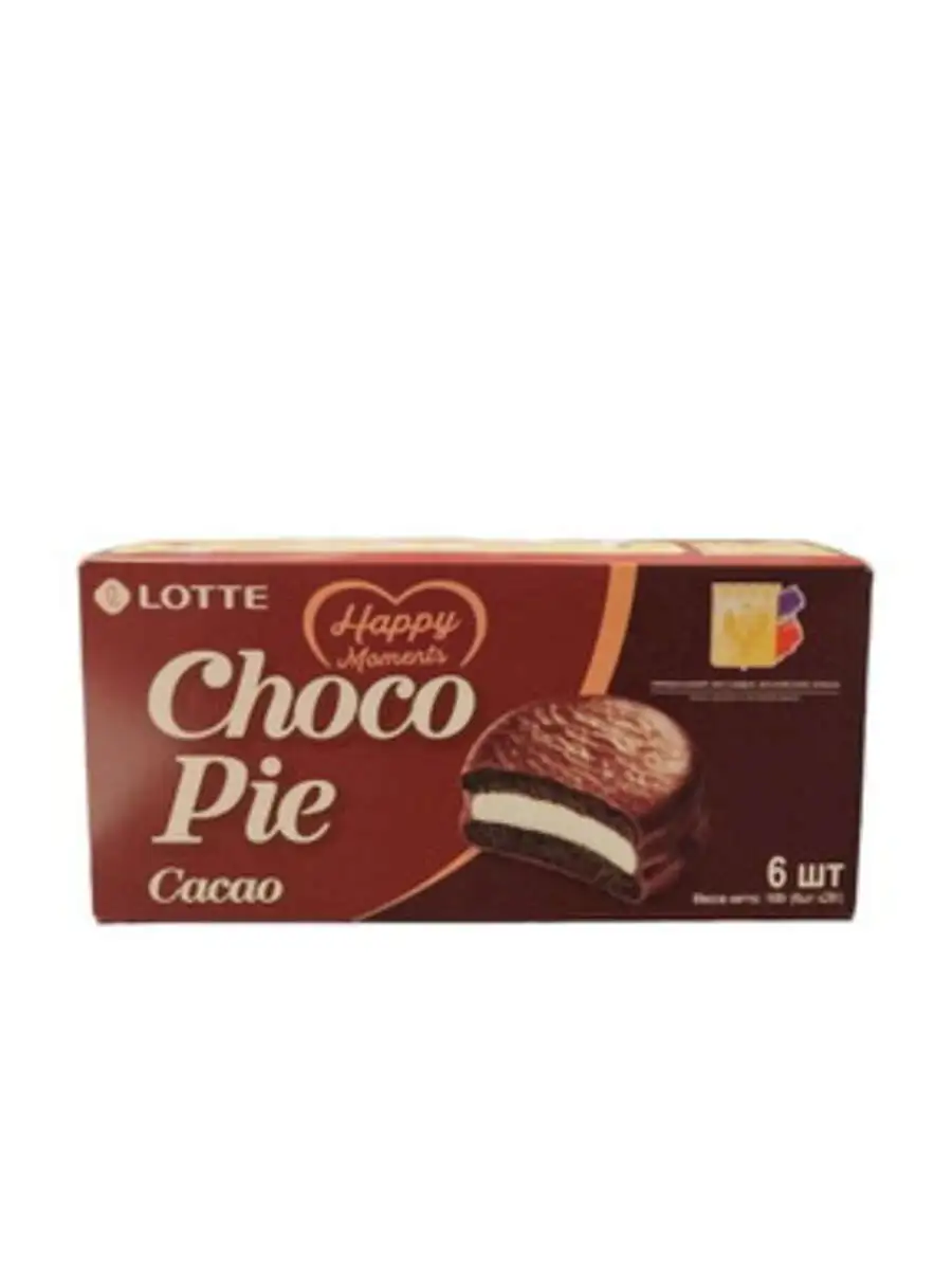 PECENYE LOTTE CHOCO PIE 168GR 6EDED QUTU 0249