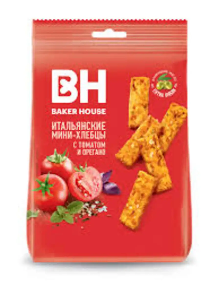 XLEBCI BAKER HOUSE TOMATOM OREGANO OLIVKOVIM M