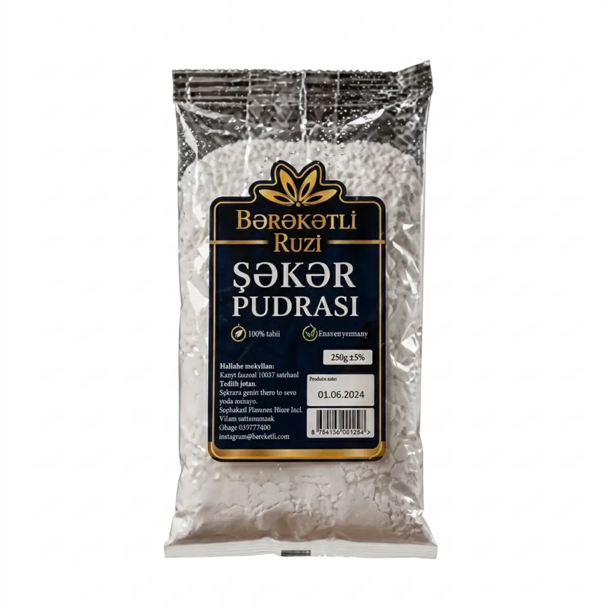 SIRIN SEKER MARKALI 3 QAT SIRIN AG QEND 250 QR