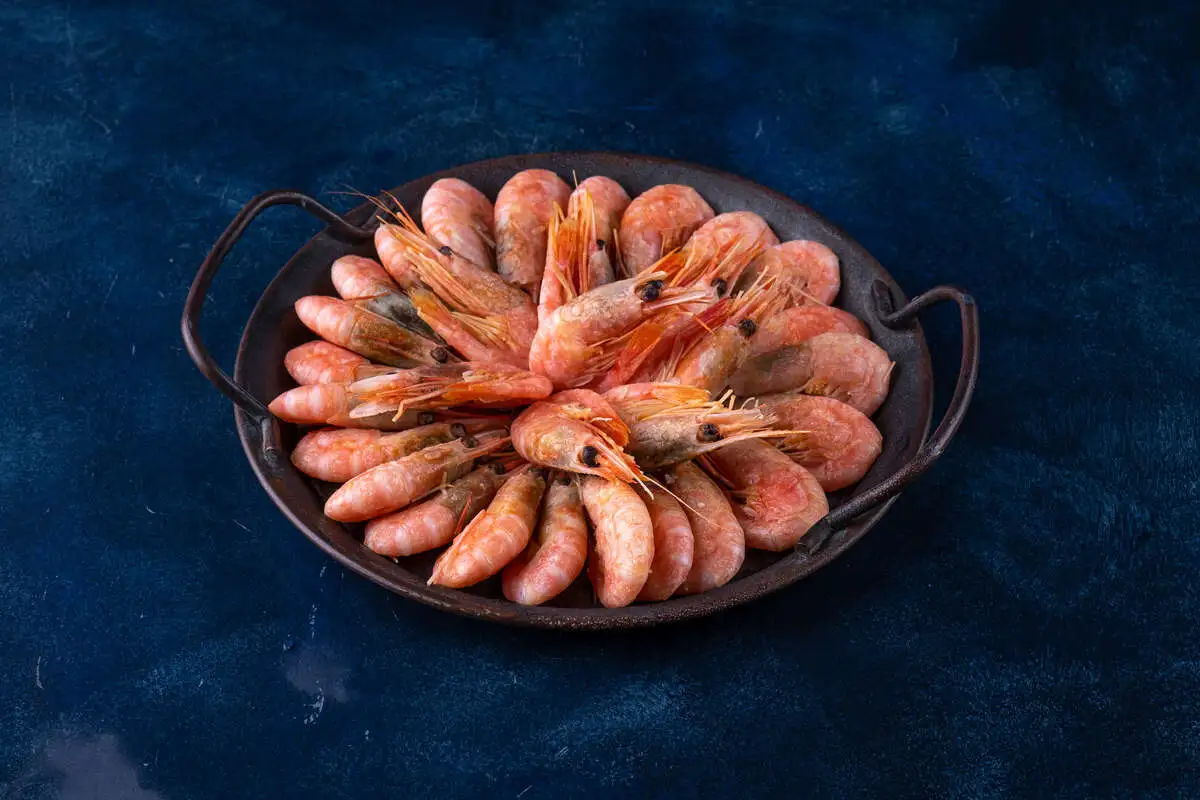 Креветки копченые