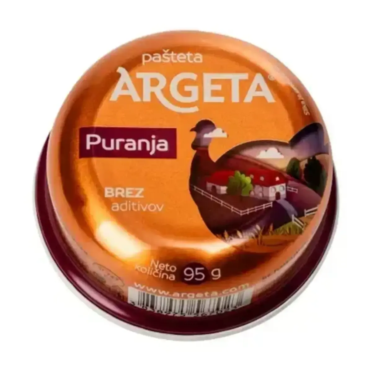 Паштет Аргета Из Индейки 95гр