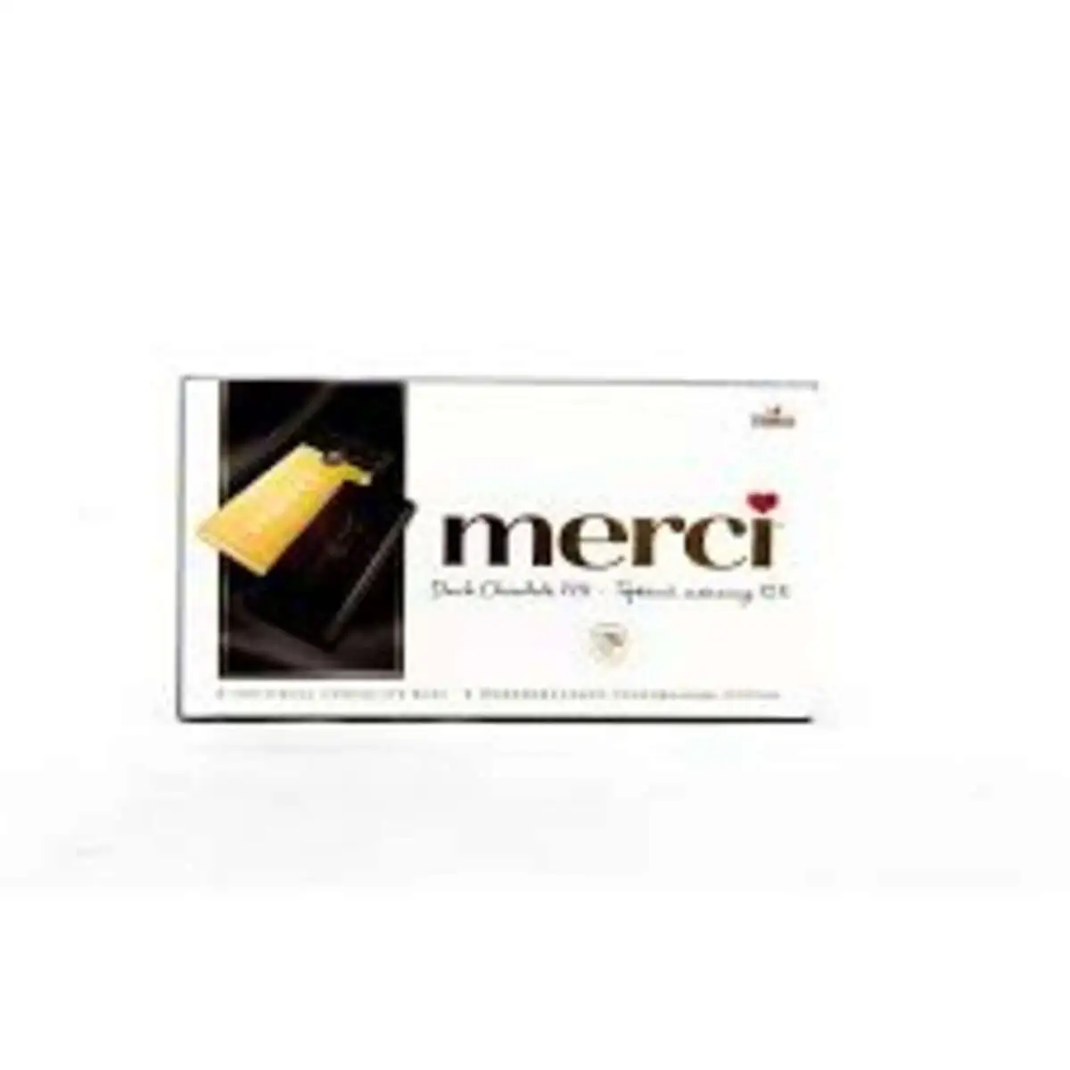 PLITKA MERCI 100GR DARK CHOCOLATE 72%