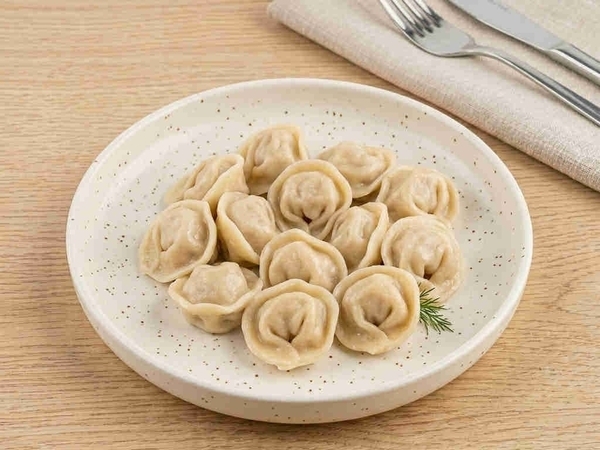 Пельмени ручной лепки с куриным фаршем