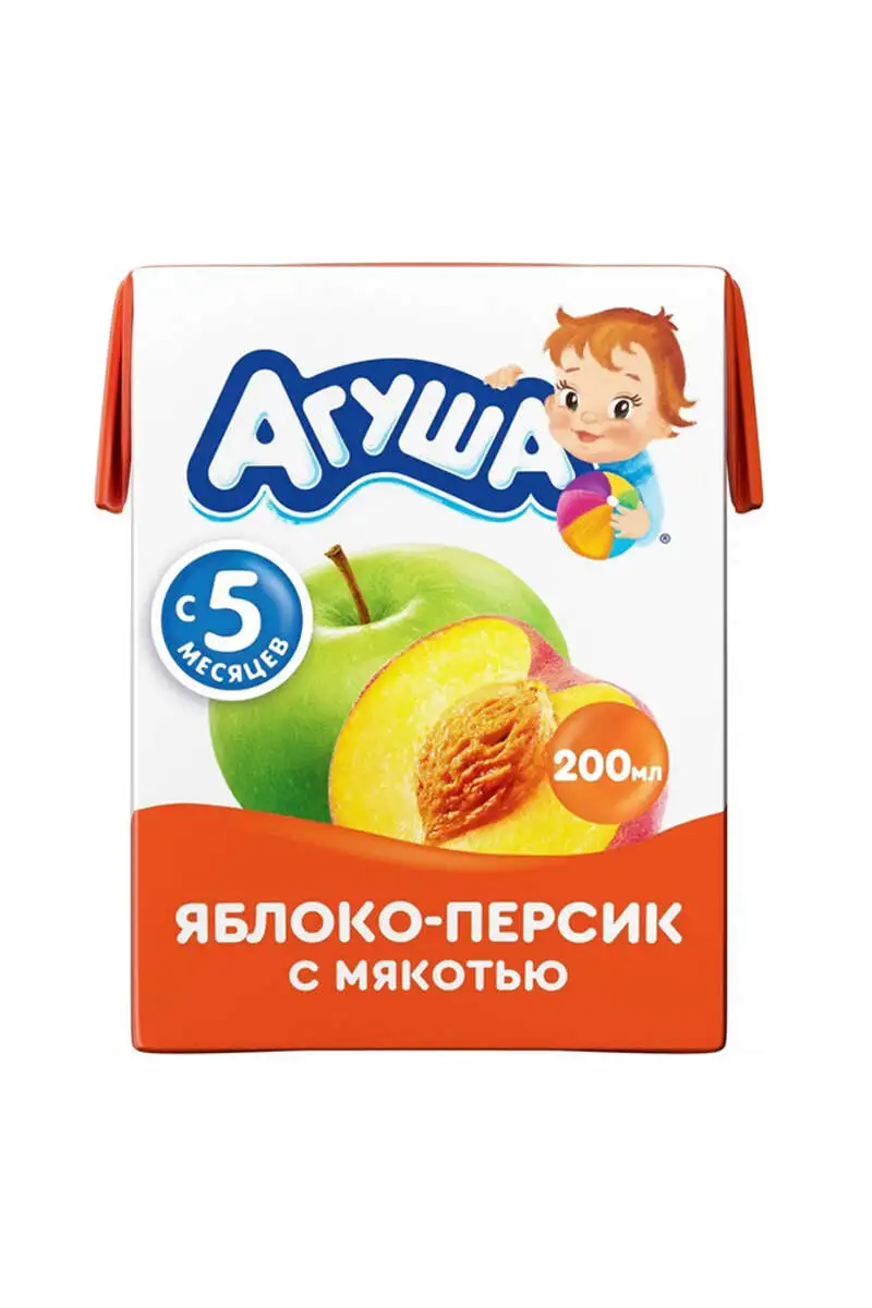 Детский сок «Агуша» в ассортименте
