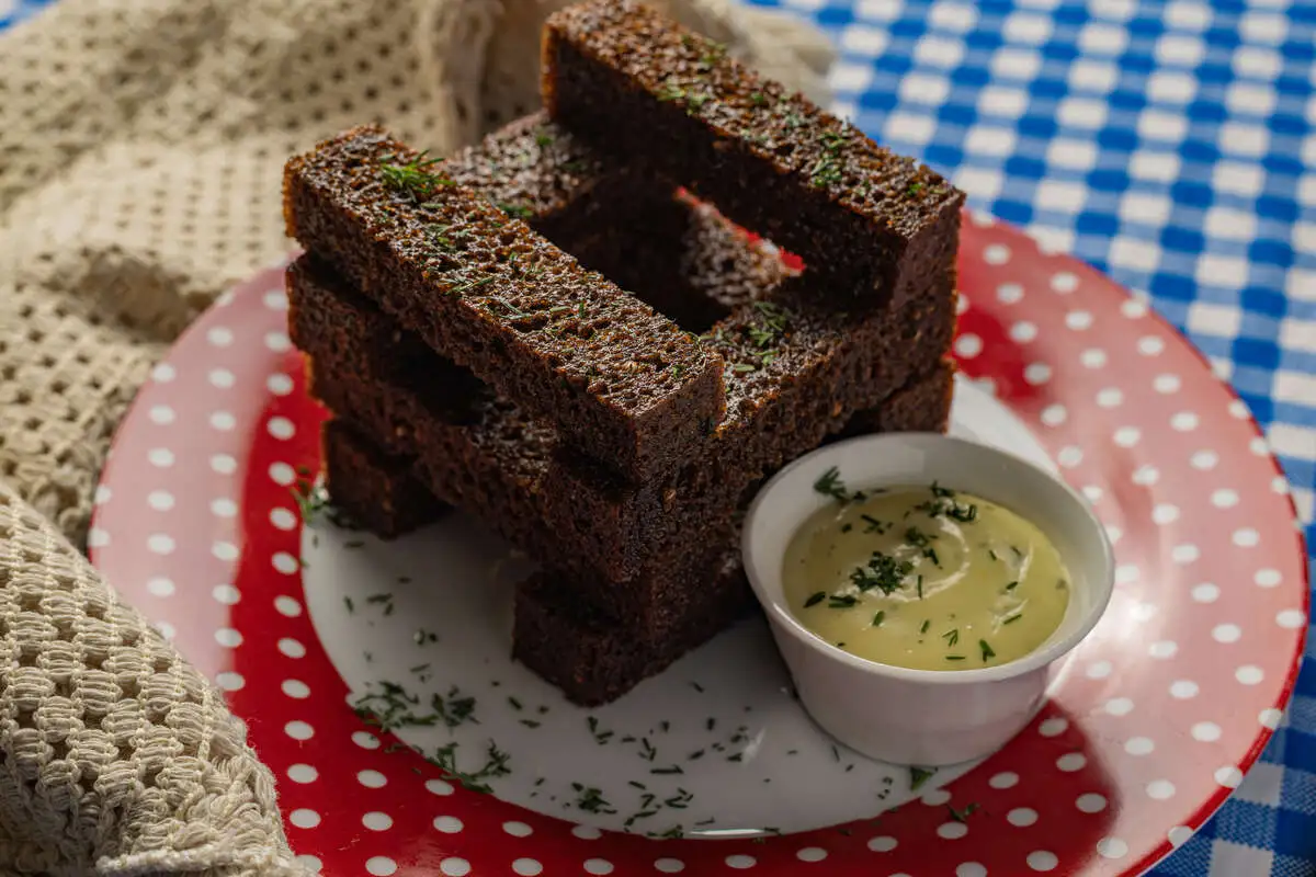 Чесночные гренки