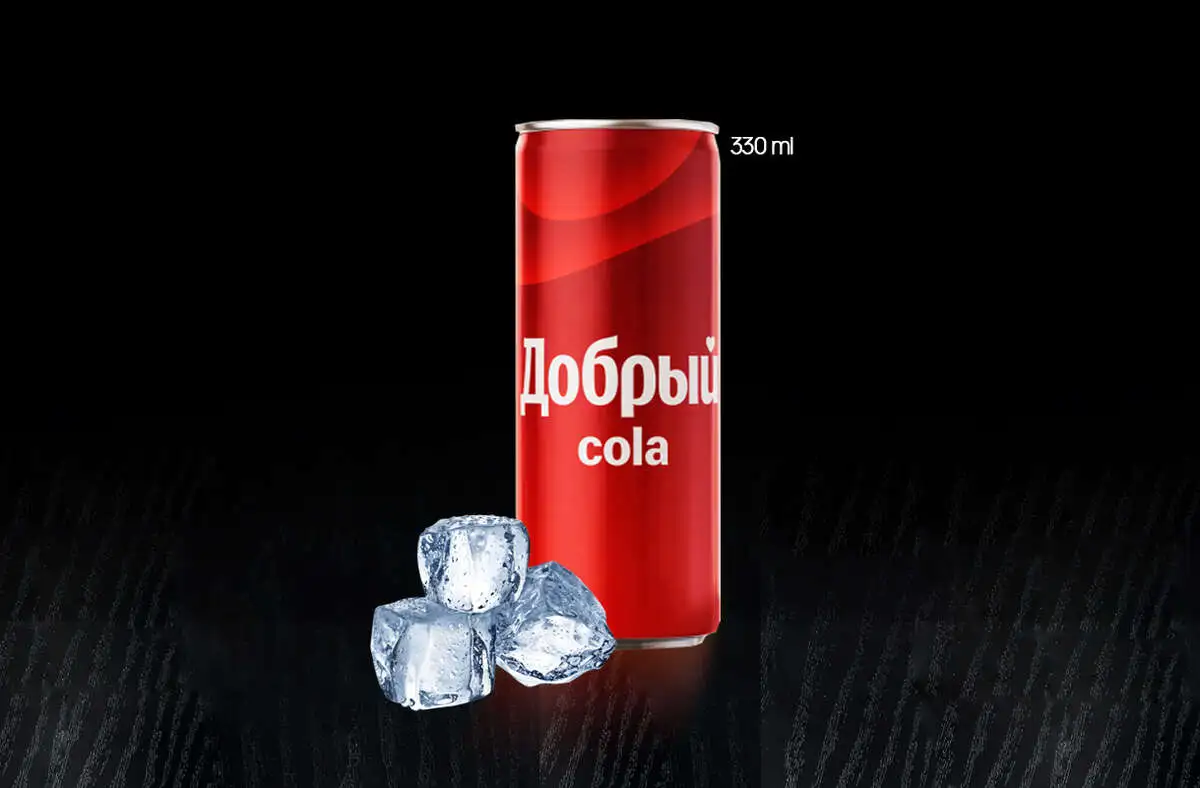 Добрый Кола Без Сахара 0,33 ж/б