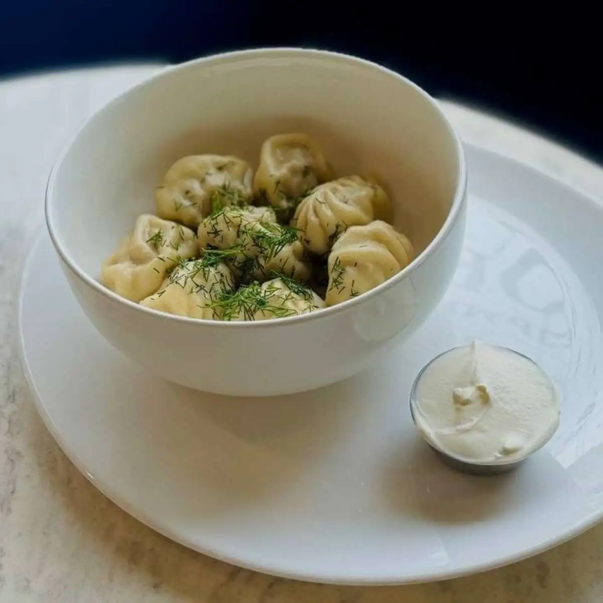  Пельмени с курицей и майонезом