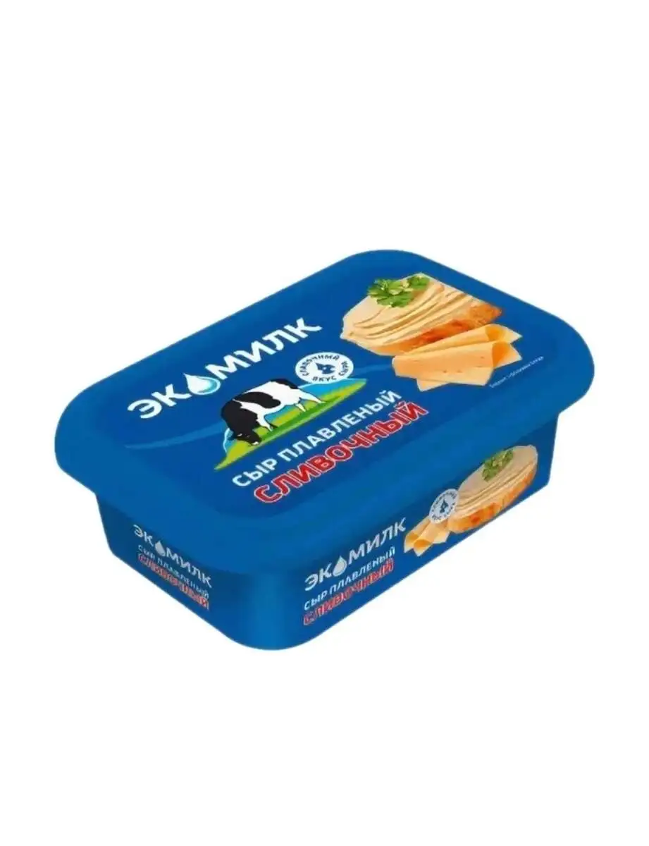 Сыр Плавленый 200г Экомилк(м)