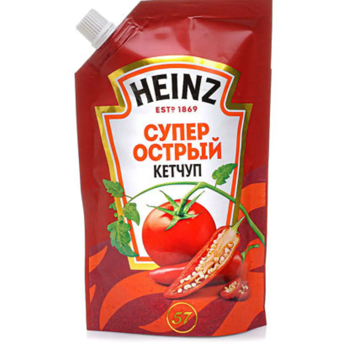 Кетчуп Хайнц Супер Острый 320г(м)