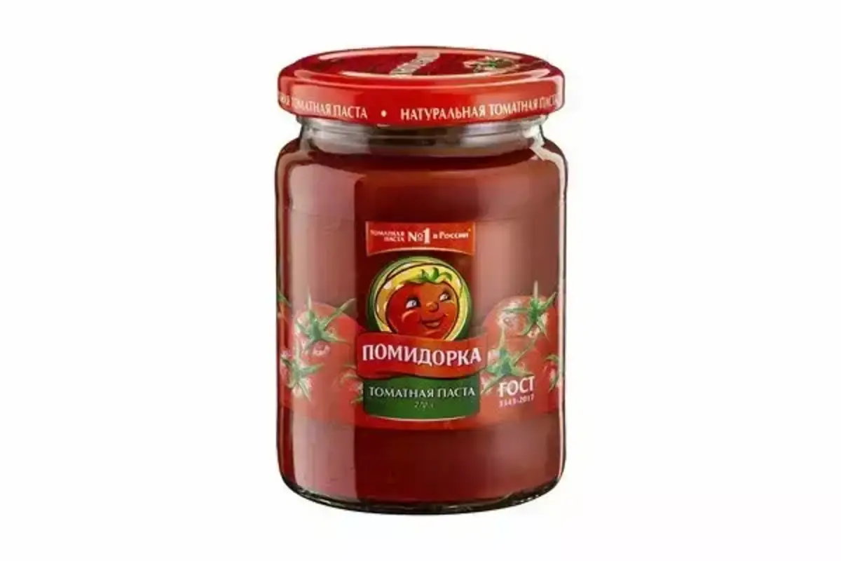 Томатная Паста Помидорка 370г ст/б(м)