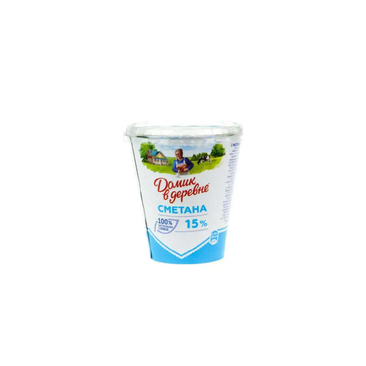 Сметана Домик в Деревне 15% 300Г(м)