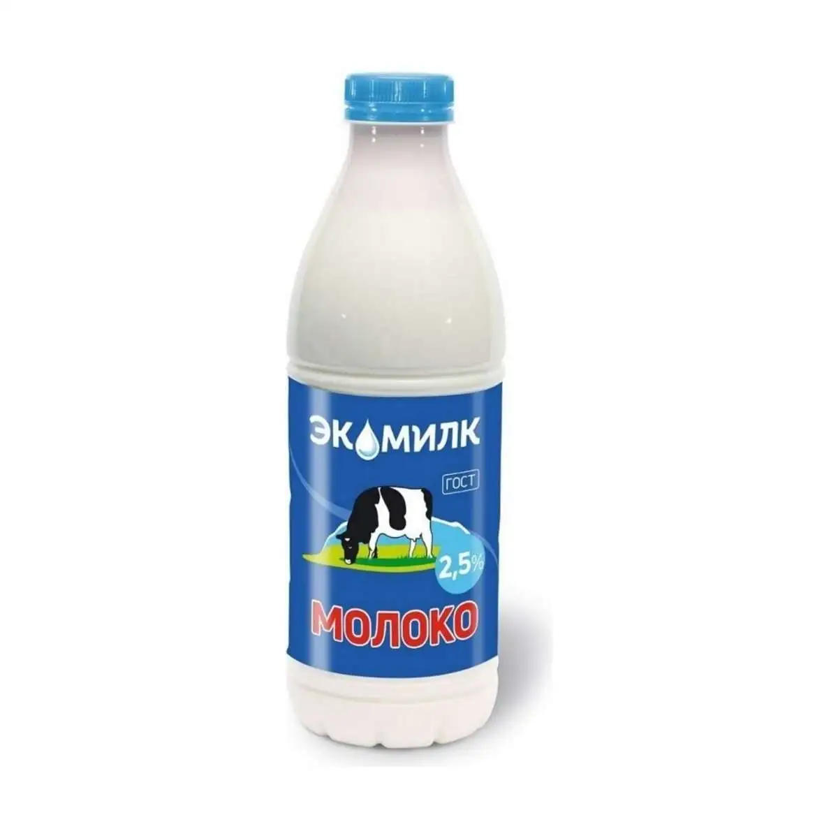 Молоко Экомилк 2,5% 0,93л(м)