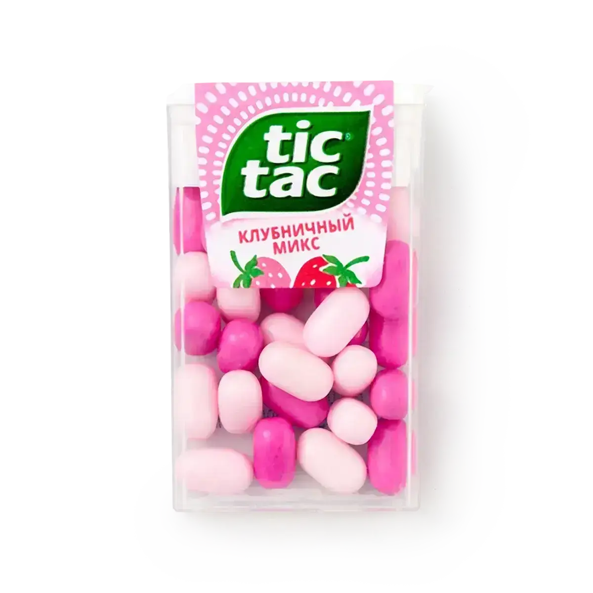 Драже Тик-Так Клубничный Микс 16г