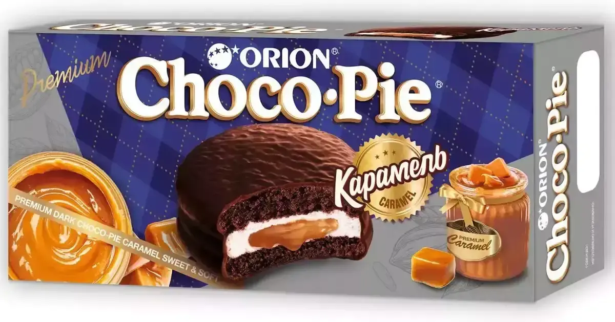 Печенье Чоко Пай Карамель 360г(м)