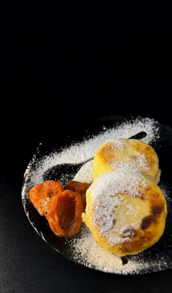 Сырники с курагой