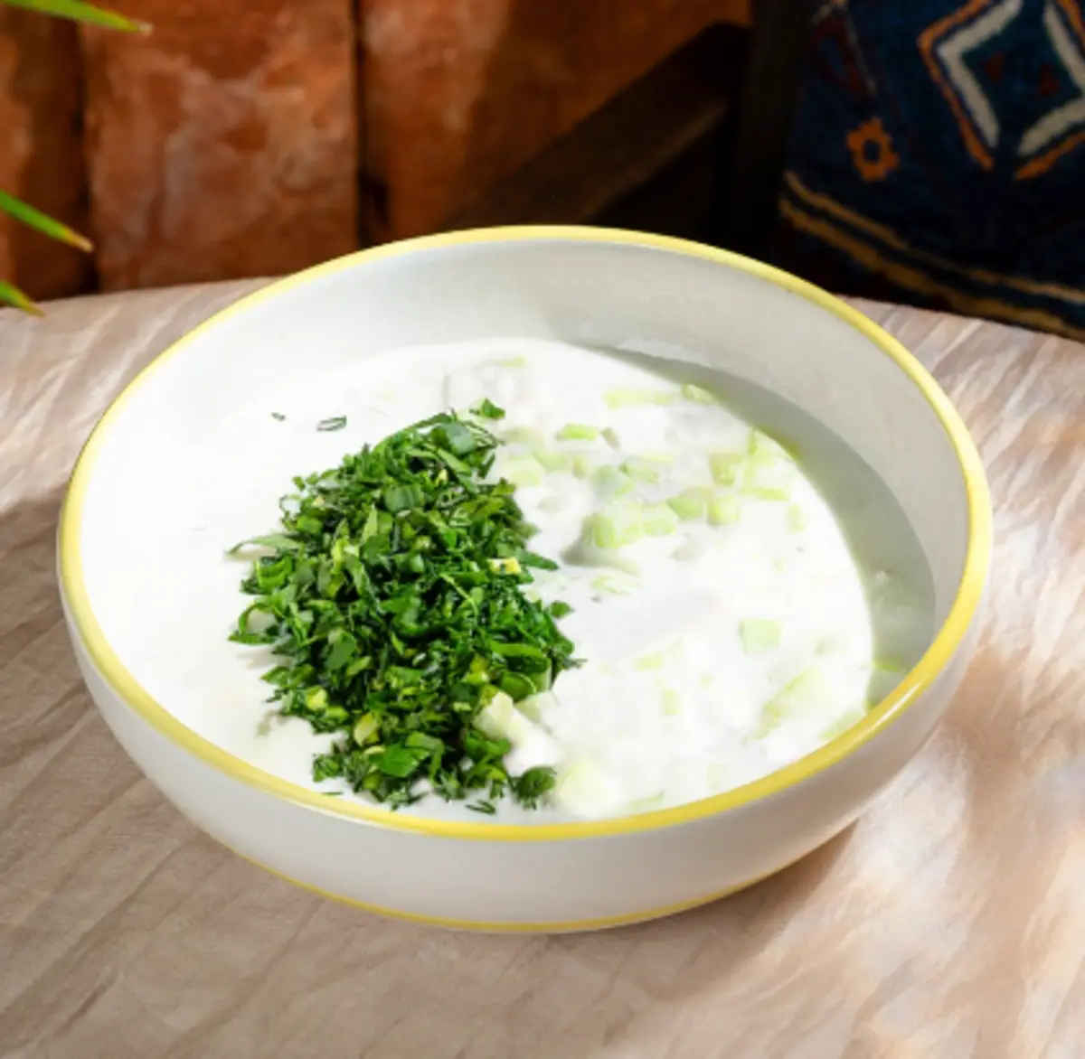 Окрошка на мацони