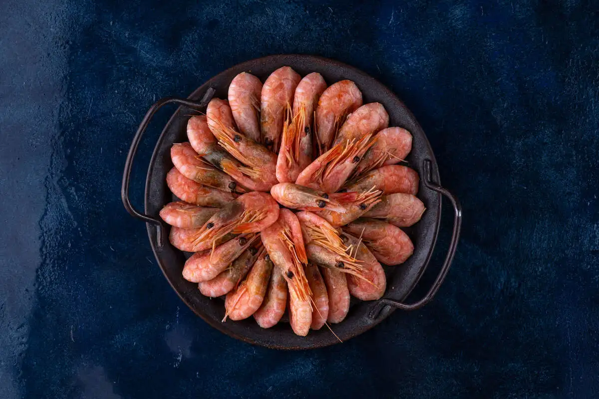 Креветки копченые 
