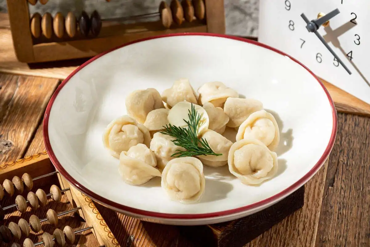 Пельмени с курицей (мне побольше)