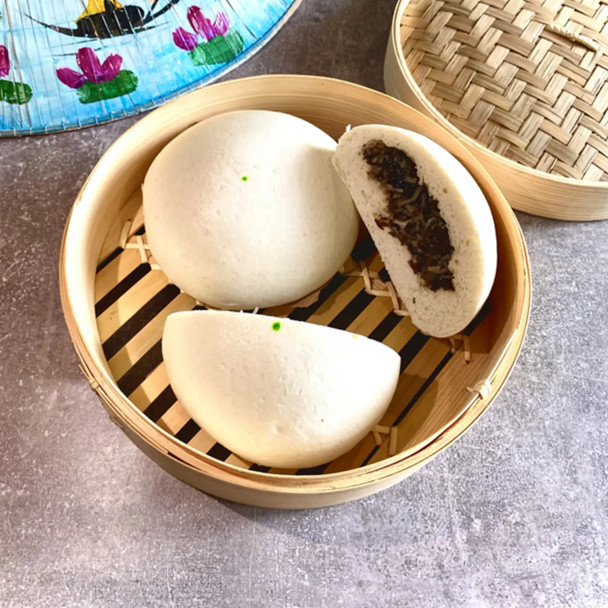 Паровая булочка( BANH BAO) ВЕГАН