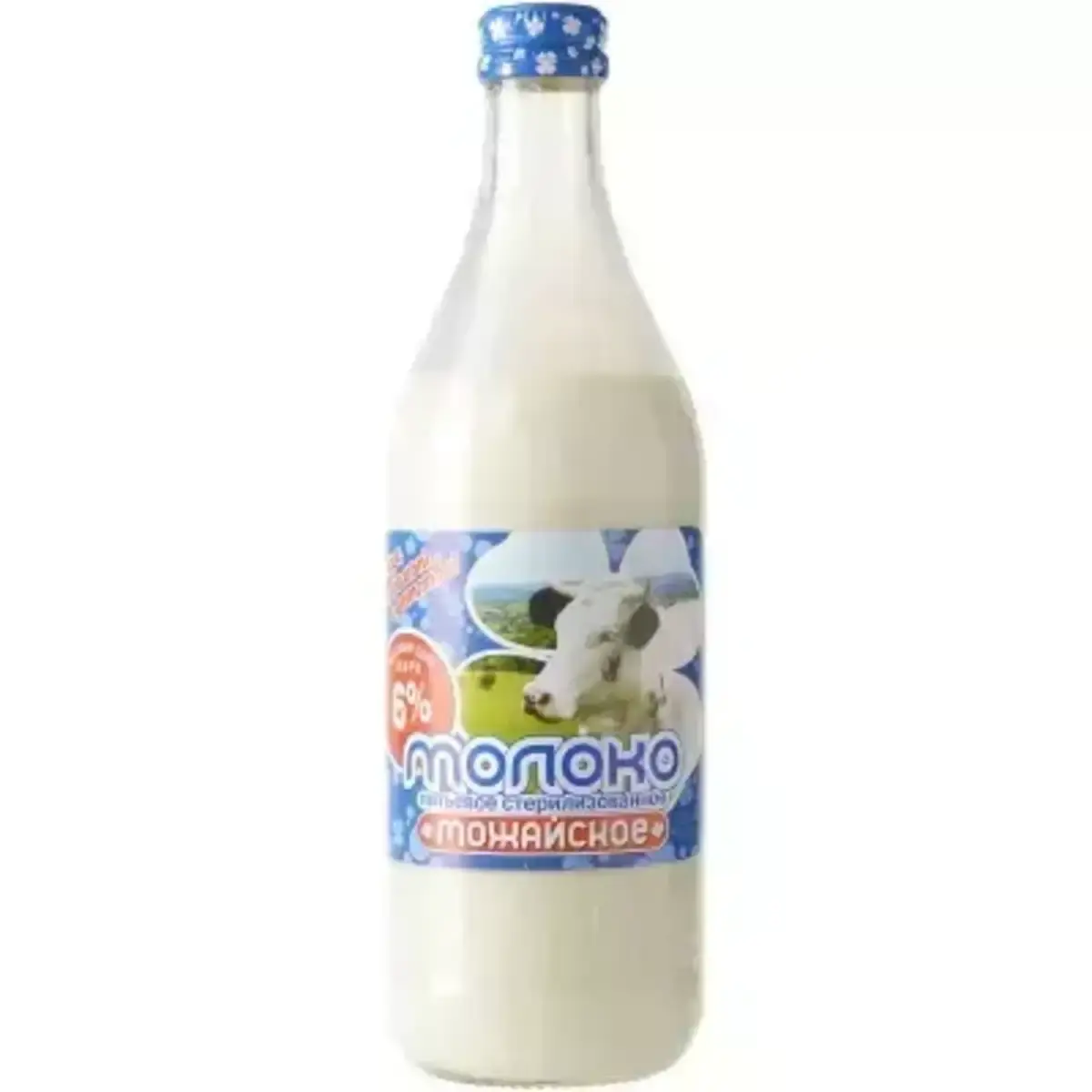 Молоко Можайское 3,2% 0,45л(м)