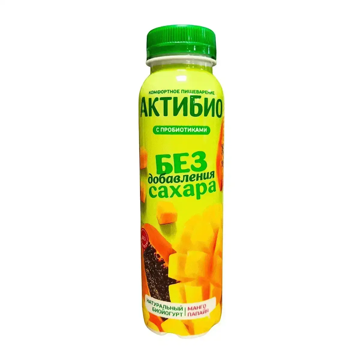 Йогурт Актибио Манго/Папайя 1,5% 260ГР