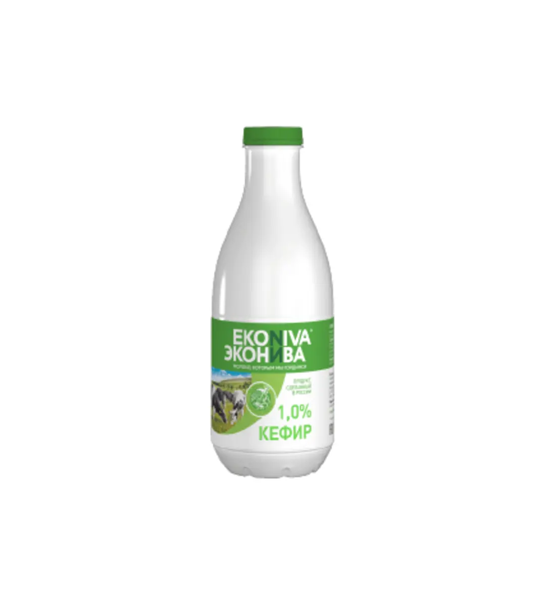Кефир Эконива 3,2% 1л бутылка(м)
