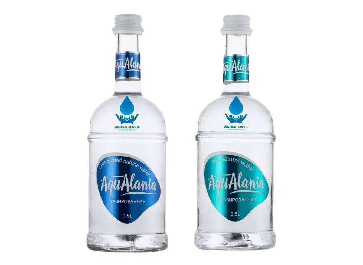 Аква Алания вода газированная 