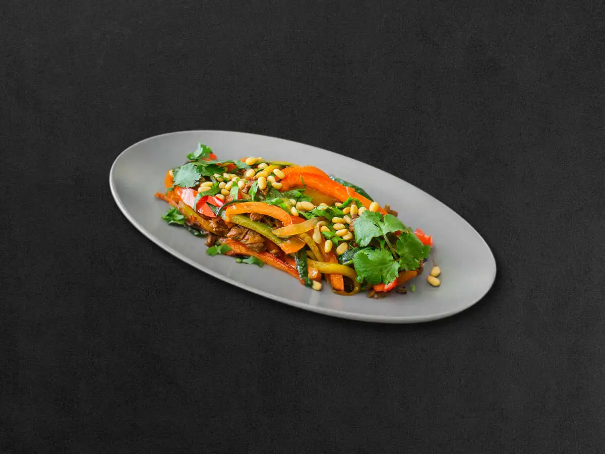 Горячий салат Куксай