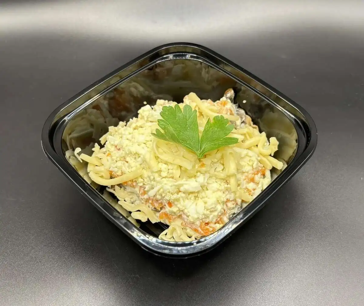 С курицей и грибами