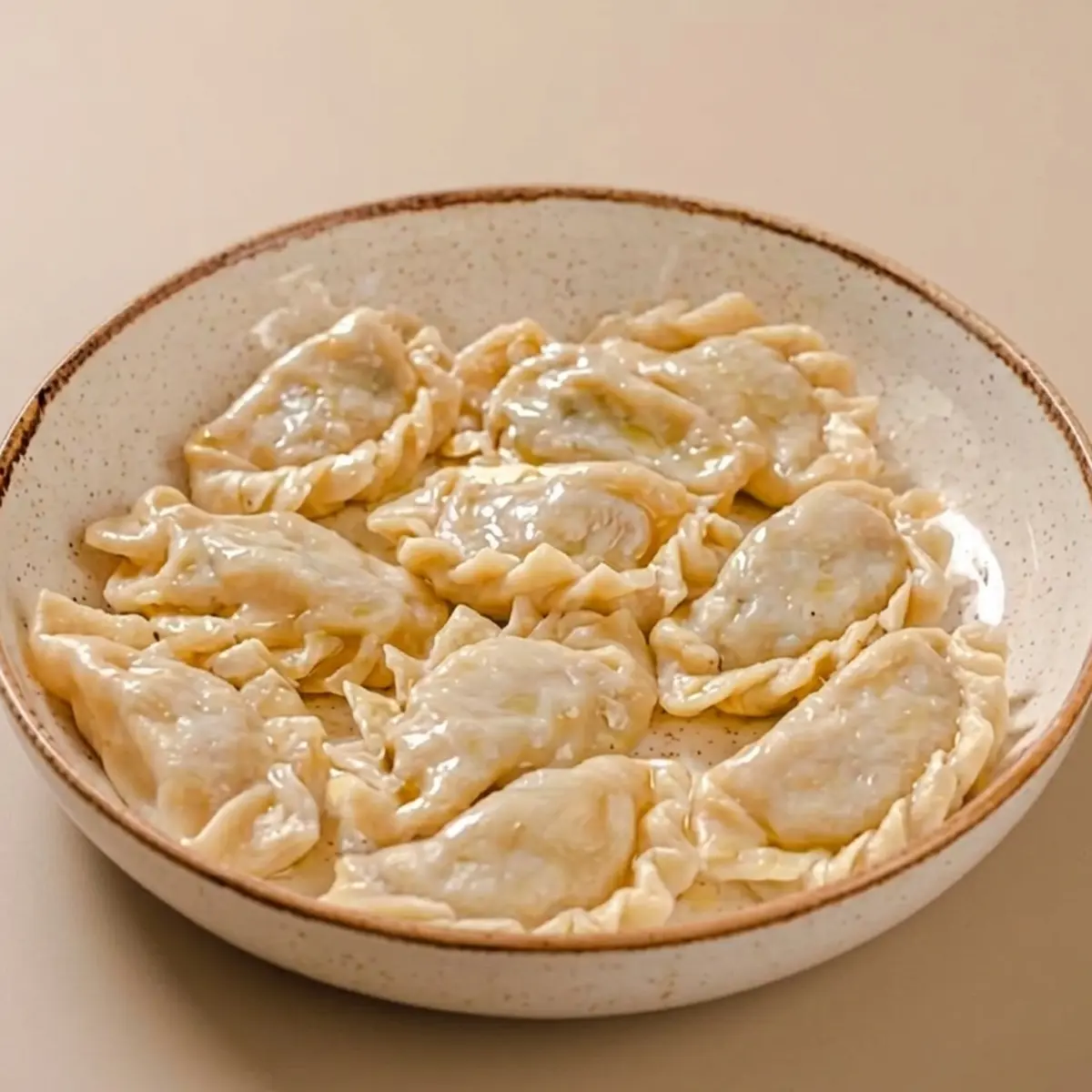 Вареники с картофелем и грибами