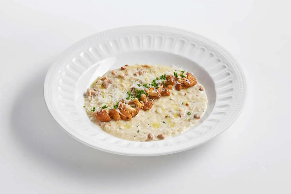 Ризотто с лисичками