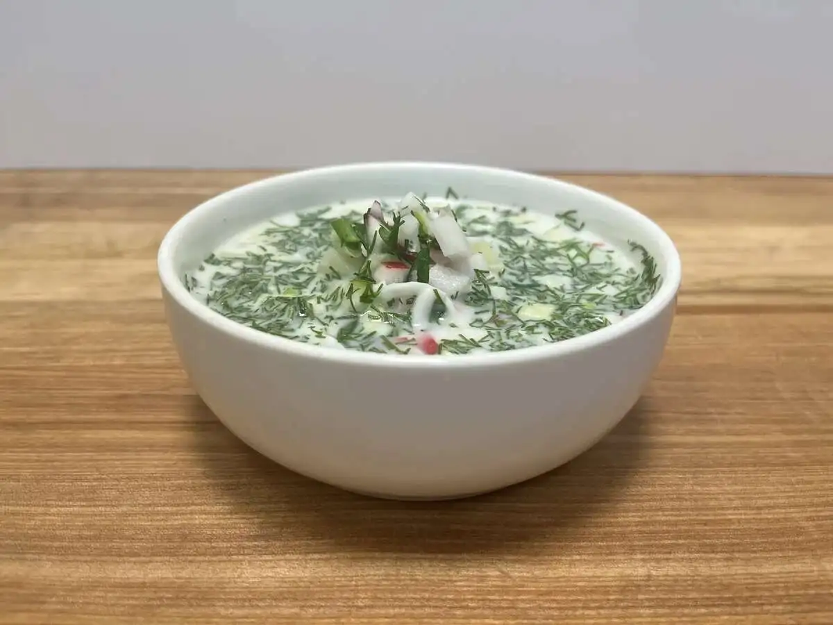 Окрошка на айране