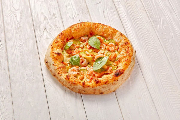 Неаполитанская пицца с морепродуктами