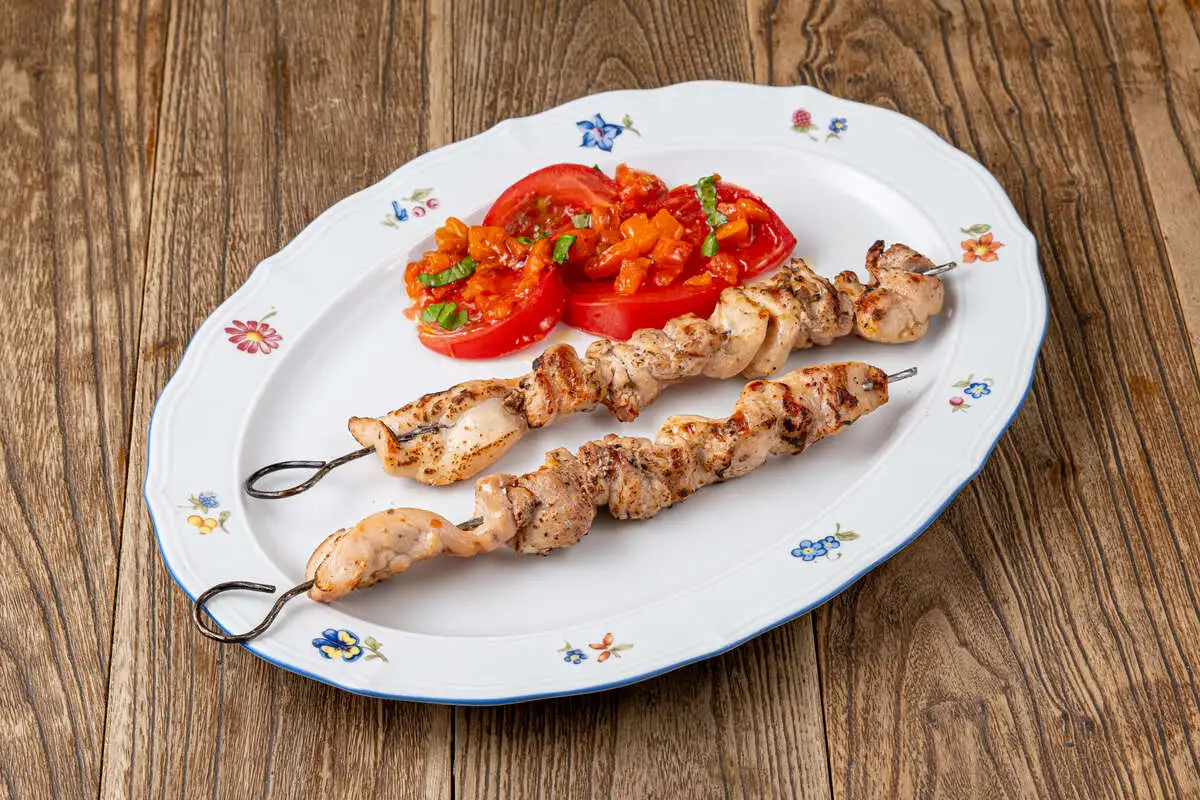 Гриль Шашлык из куриного бедра