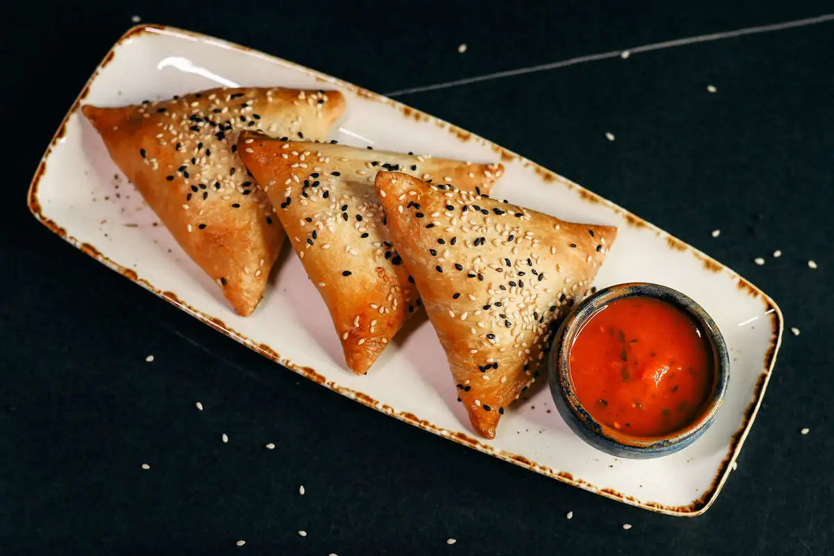 Мини самса с мясом 
