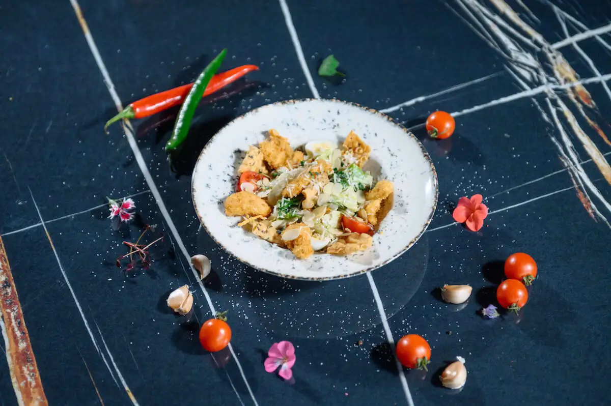 Сезар с хрустящей курочкой