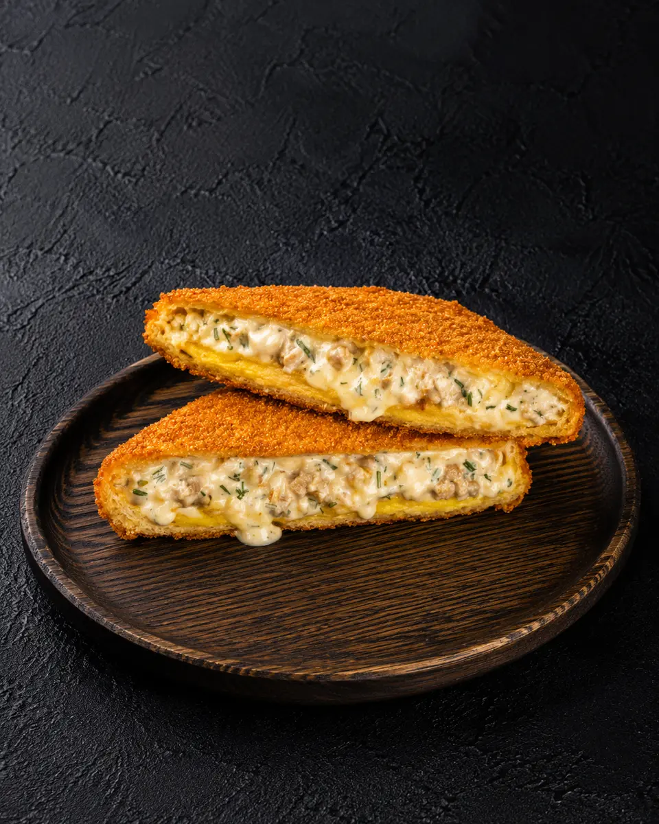 Такос в кляре с курицей