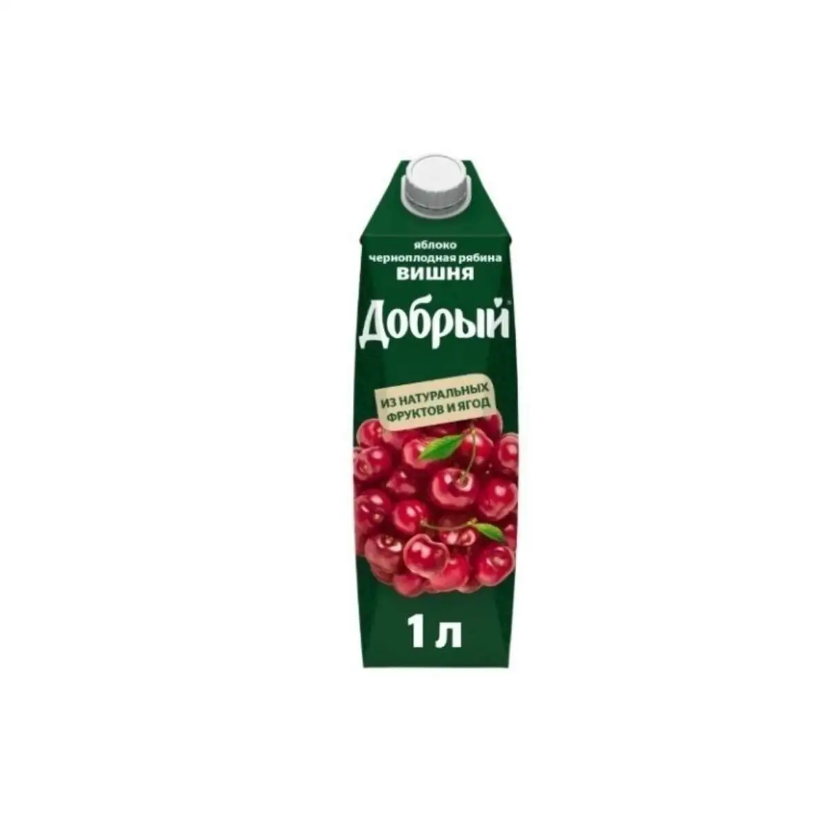 Нектар Добрый Яблоко/Вишня/Черноплодная Рябина 1л(м)