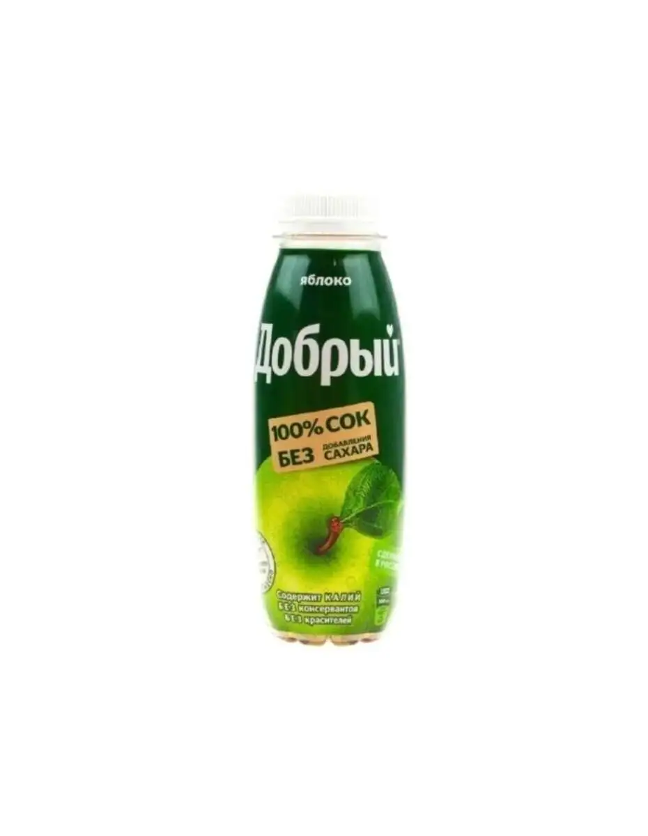Сок Добрый Яблоко 0,3л Бутылка
