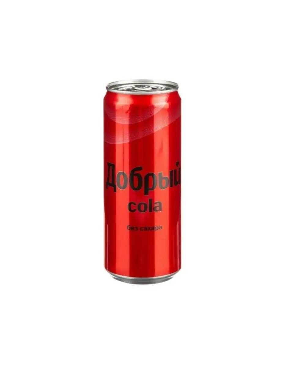 Добрый кола ж/б без сахара 0.33(м)
