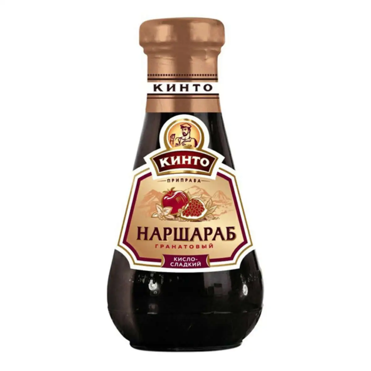 Соус Кинто Наршараб Гранат Сладко-Острый 380г(м)