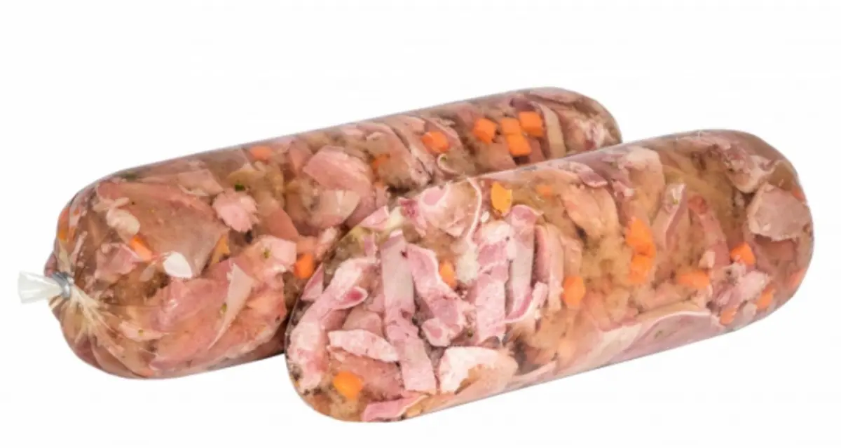 Мозайка в Желе Сердечки с Овощами