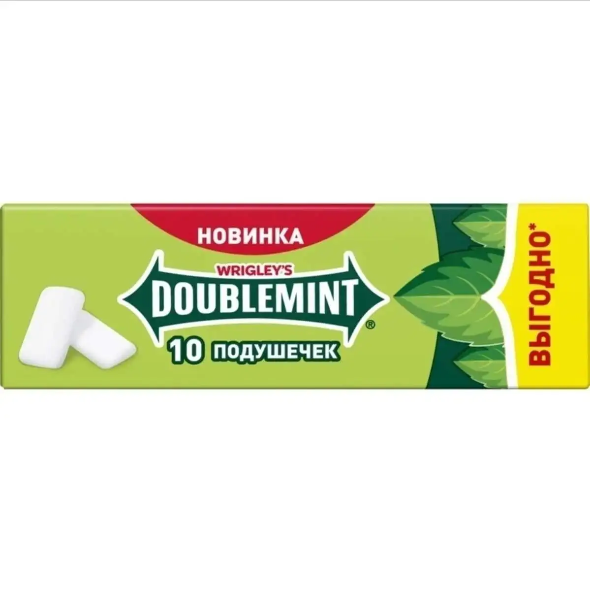 Жевательная Резинка Даблминт Мята 13,6г(м)