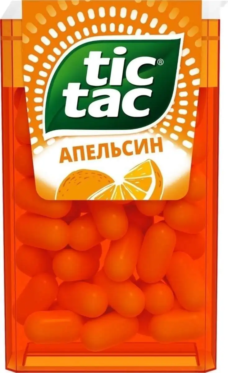 Драже ТИК ТАК Апельсин 16г(м)