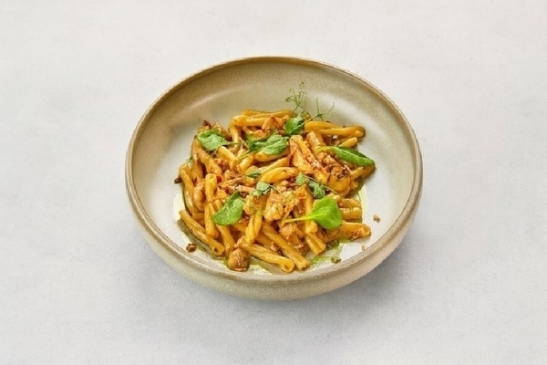 Казаречче с курицей и грибами