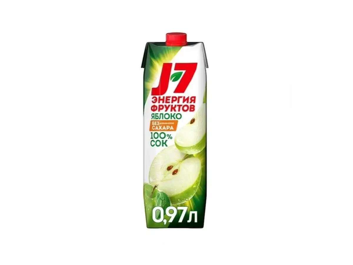 Сок J7 зеленое яблоко 0.97 л
