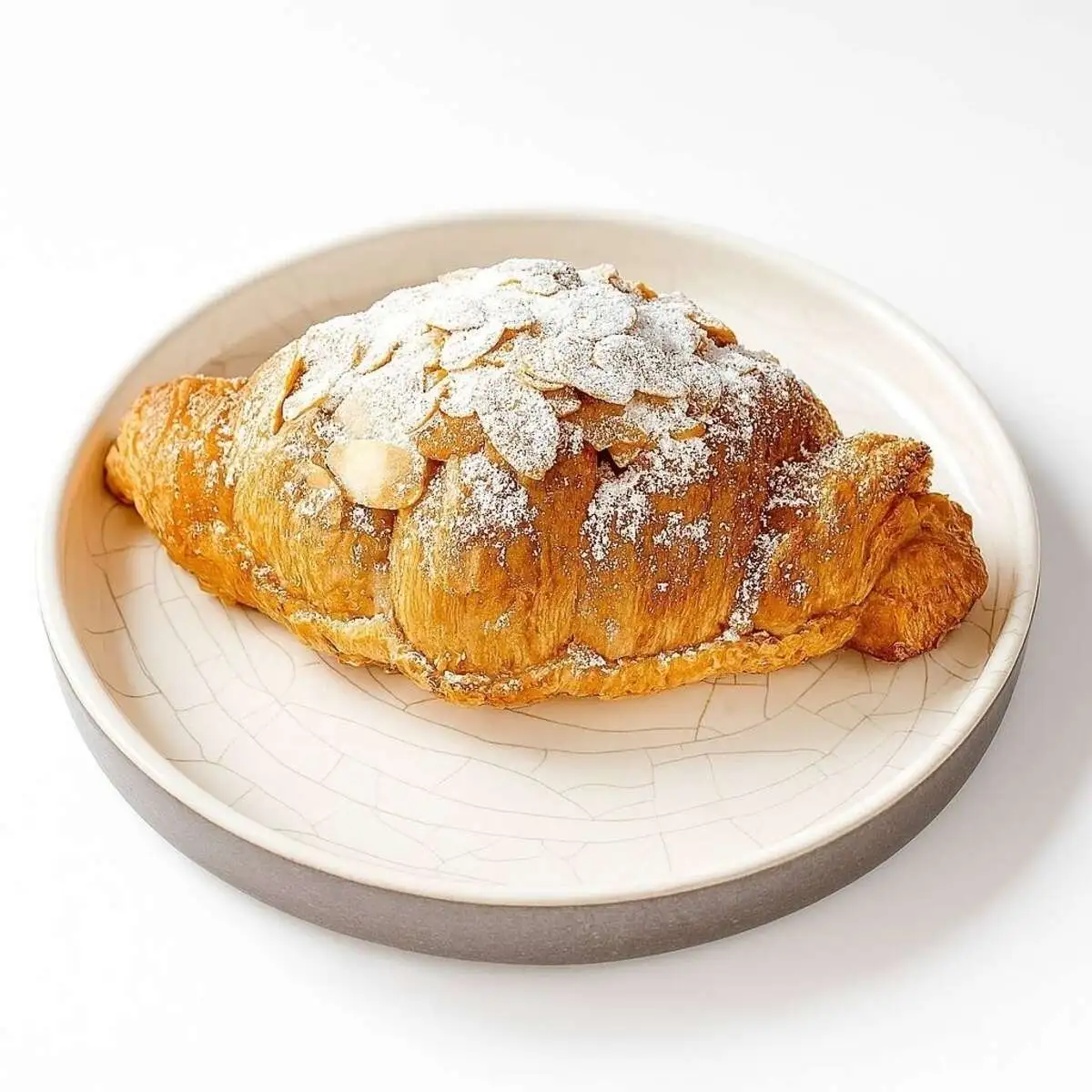 Миндальный круассан